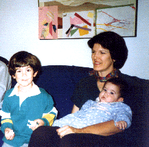 Beverly Solow, after the birth of her daughter